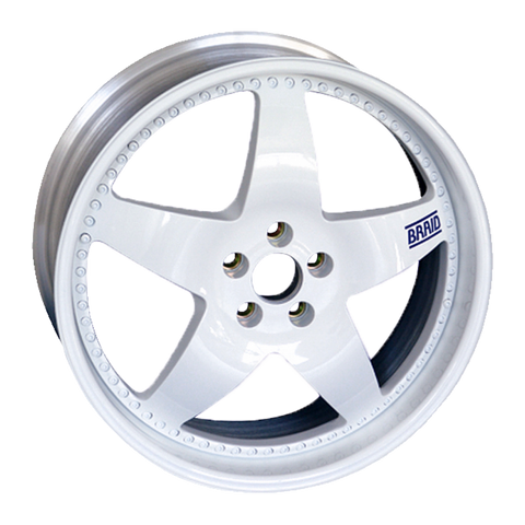 BRAID Serie 6 FMR wheels are classic 3-piece wheels for track, rally, and street use. Custom sizes and finishes available. Shop now at PMB Performance.