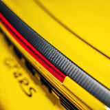 SilverRocket Dry Carbon Rear Gurney Flap for Porsche Track Applications GT4 RS