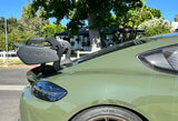 SilverRocket Dry Carbon Tailgate and Lightweight Glass for Porsche 981/718 Cayman