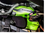 SilverRocket Dry Carbon Forced Air Vent Adapter for Porsche Racing Helmet
