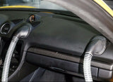 SilverRocket Dry Carbon Forced Air Vent Adapter for Porsche Racing Helmet