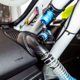 SilverRocket Dry Carbon Forced Air Vent Adapter for Porsche Racing Helmet