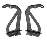 SilverRocket Dry Carbon 3-Inch Wing Risers for Porsche Track Applications GT4 RS