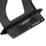 SilverRocket Dry Carbon 3-Inch Wing Risers for Porsche Track Applications GT4 RS