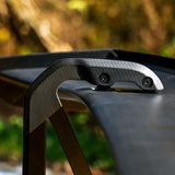 SilverRocket Dry Carbon 3-Inch Wing Risers for Porsche Track Applications GT4 RS