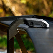SilverRocket Dry Carbon 3-Inch Wing Risers for Porsche Track Applications GT4 RS