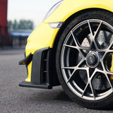 SilverRocket Dry Carbon Clubsport Dive Planes for Porsche Track Applications 981/718/991/992