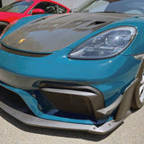 SilverRocket Dry Carbon Clubsport Dive Planes for Porsche Track Applications 981/718/991/992