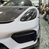 SilverRocket Dry Carbon Clubsport Dive Planes for Porsche Track Applications 981/718/991/992