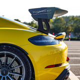 SilverRocket Flex-Carbon Swan Neck Wing for Porsche 718/981 GT4