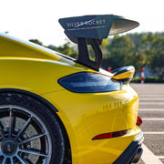 SilverRocket Flex-Carbon Swan Neck Wing for Porsche 718/981 GT4