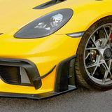 SilverRocket Dry Carbon Clubsport Dive Plane and Lower Side Spoiler Pack for Porsche 718 GT4 RS