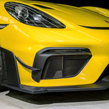 SilverRocket Dry Carbon Clubsport Dive Plane and Lower Side Spoiler Pack for Porsche 718 GT4 RS