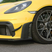 SilverRocket Dry Carbon Clubsport Dive Plane and Lower Side Spoiler Pack for Porsche 718 GT4 RS