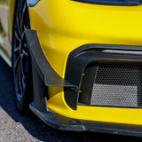 SilverRocket Dry Carbon Pro Dive Planes for Porsche Track Applications 718 GT4 RS