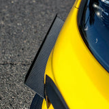 SilverRocket Dry Carbon Pro Dive Planes for Porsche Track Applications 718 GT4 RS