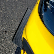 SilverRocket Dry Carbon Pro Dive Planes for Porsche Track Applications 718 GT4 RS