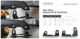 SilverRocket DRS-1 Flex Carbon Swan Neck Wing for Porsche 718 GT4 Track Fitment