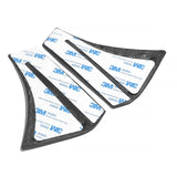 SilverRocket Dry Carbon Wing Support Plates for Porsche Track Applications GT4 RS