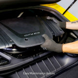 SilverRocket Dry Carbon Roll Bar for Porsche Track Applications 981/718 Cayman