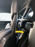 SilverRocket Dry Carbon Roll Bar for Porsche Track Applications 981/718 Cayman