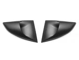 SilverRocket Dry Carbon High-Flow Intake Scoops for Porsche Track Applications 718 GT4