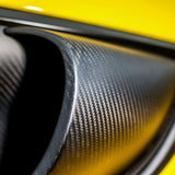 SilverRocket Dry Carbon High-Flow Intake Scoops for Porsche Track Applications 718 GT4