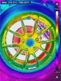 SilverRocket Dry Carbon R-HR AeroBrake Rotor
