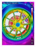 SilverRocket Dry Carbon R-HR AeroBrake Rotor