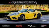 SilverRocket Flex-Carbon Swan Neck Wing for Porsche 718/981 GT4