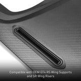SilverRocket Dry Carbon Tailgate and Lightweight Glass for Porsche 981/718 Cayman