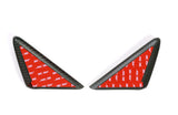 SilverRocket Dry Carbon Wind Buffeting Deflector Kit for Porsche 981/718 Cayman