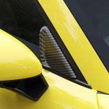 SilverRocket Dry Carbon Wind Buffeting Deflector Kit for Porsche 981/718 Cayman