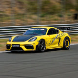 SilverRocket Ultra Downforce Front Dry Carbon Fiber Aeroshield Splitter