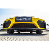 SilverRocket Ultra Downforce Front Dry Carbon Fiber Aeroshield Splitter