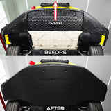 SilverRocket Ultra Downforce Front Dry Carbon Fiber Aeroshield Splitter