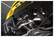 SilverRocket Titanium Race Pipe for Porsche 718