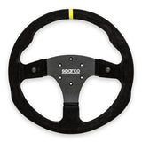 Competition Motorsport Sparco Competition R350B Steering Wheel – 350mm Suede Or Leather W/ Dual Push Buttons