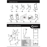 Sparco Monitor Stand, Evolve Simulator Chassis Accessory