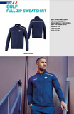 Sparco Gulf Full Zip Sweatshirt