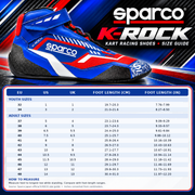 Sparco K-Rock Kart Racing Shoess