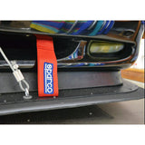 Competition Motorsport Sparco Racing Tow Strap red front