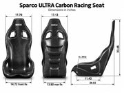 Sparco ULTRA Carbon Racing Seat, FIA 8855-1999