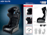 Sparco ADV Elite Carbon WRC Rally Racing Seat - FIA 8862-2009 product image 2