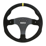 Competition Motorsport Sparco Competition R330B Steering Wheel – 330mm Suede Or Leather With Push Buttons