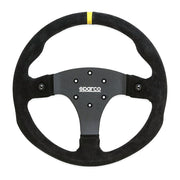 Competition Motorsport Sparco Competition R330B Steering Wheel – 330mm Suede Or Leather With Push Buttons