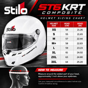 Stilo ST6 KRT Composite Kart Racing Helmet for FIA 8874-2024