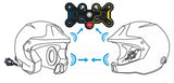 Competition Motorsport Stilo WL-10 Wireless Intercom System Bundle Helmet Component