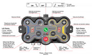 Competition Motorsport Stilo WL-10 Wireless Intercom System Bundle Helmet Component