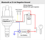 123 Bluetooth Programmable Distributor for Porsche and VW 4-cylinder cars with D-Jetronic EFI System